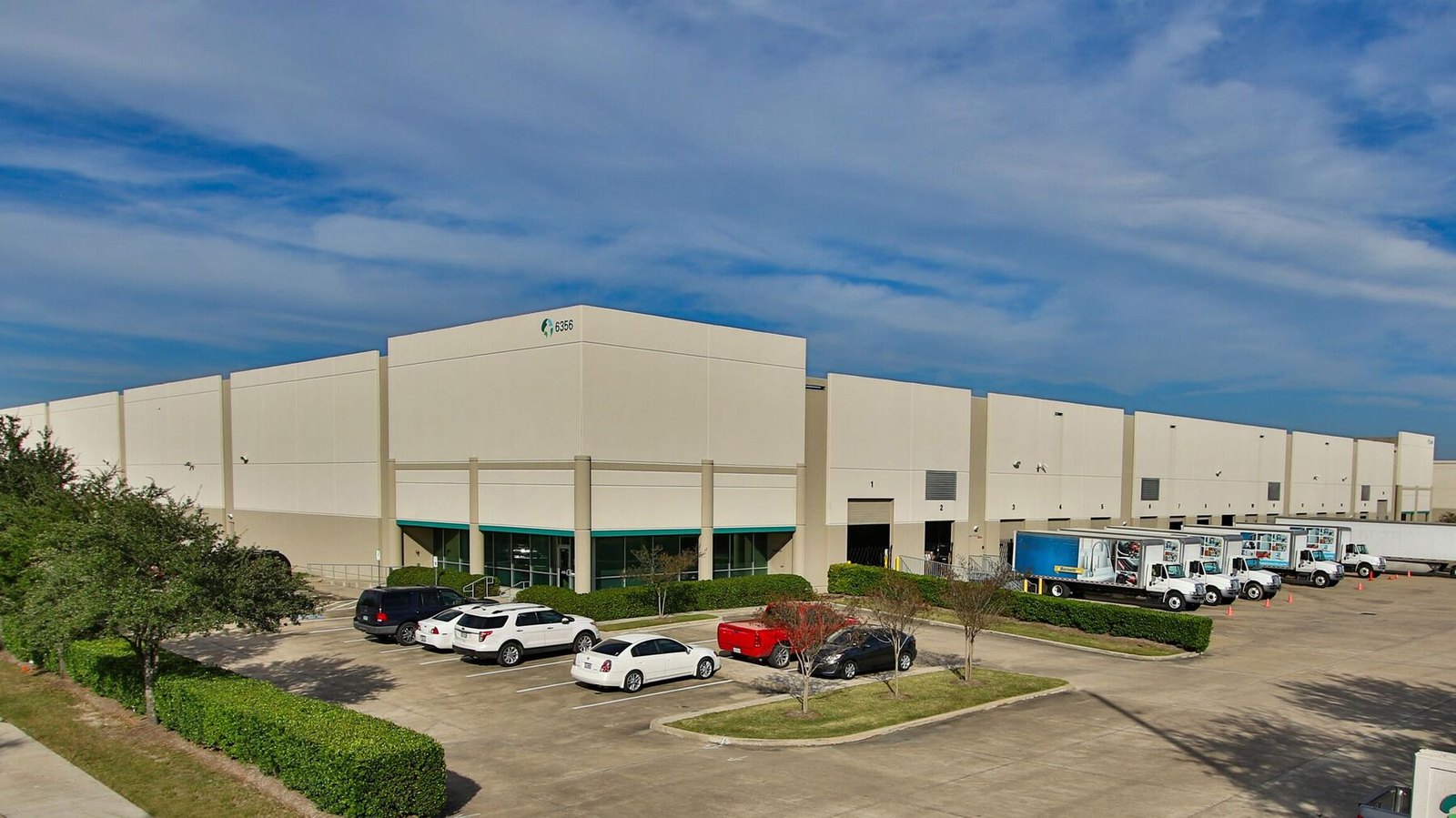 Aerial — Class A distribution warehouses, Prologis Park West by Northwest 26